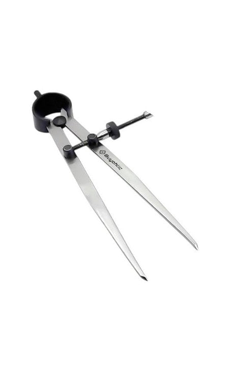 Metal spring calipers precision measuring tool with adjustment screw