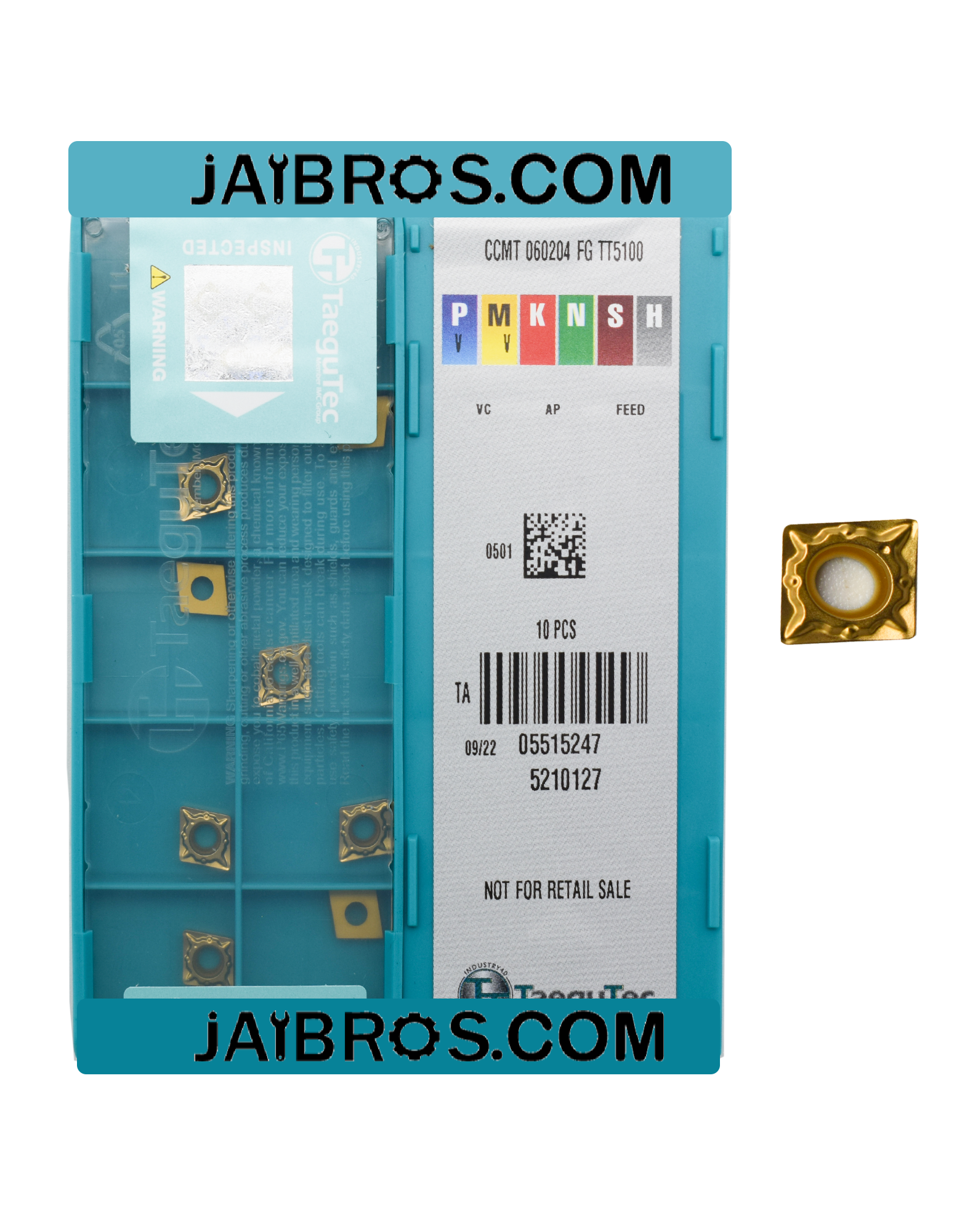 Buy TT5100 CCMT Inserts Online | Jaibros CNC Supplies