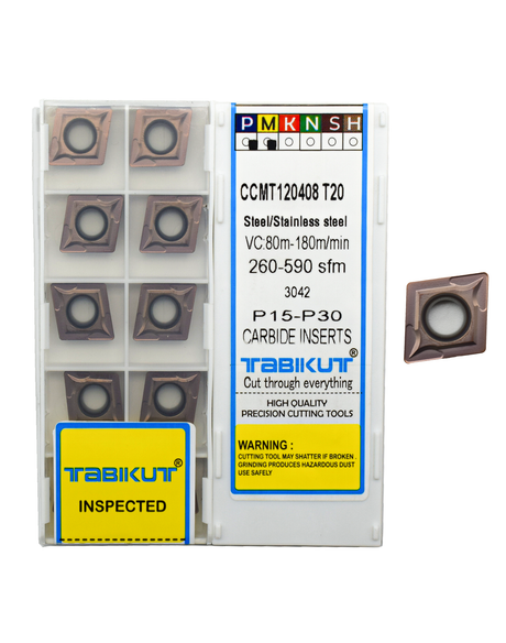 CCMT120408 T20 Grade Carbide Insert	