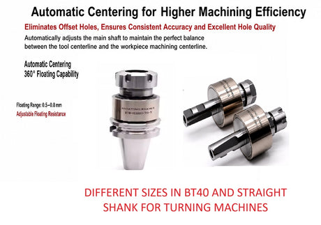 Automatic centering floating reamer