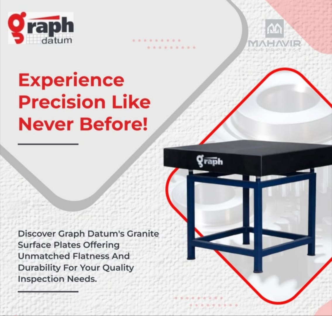 Graph Datum granite surface plate promo banner
