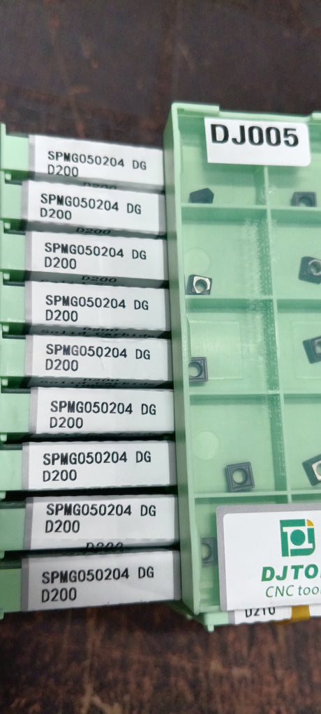DJTOL SPMG050204 CNC Carbide Inserts