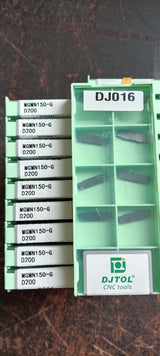 DJTOL MGMN150-G CNC Grooving Inserts