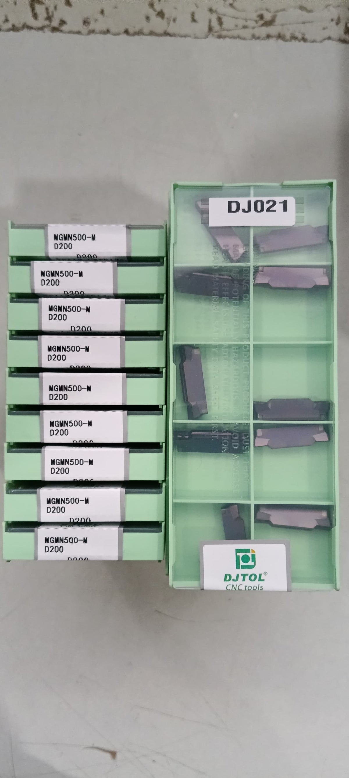 DJTOL CNC Turning Insert Box