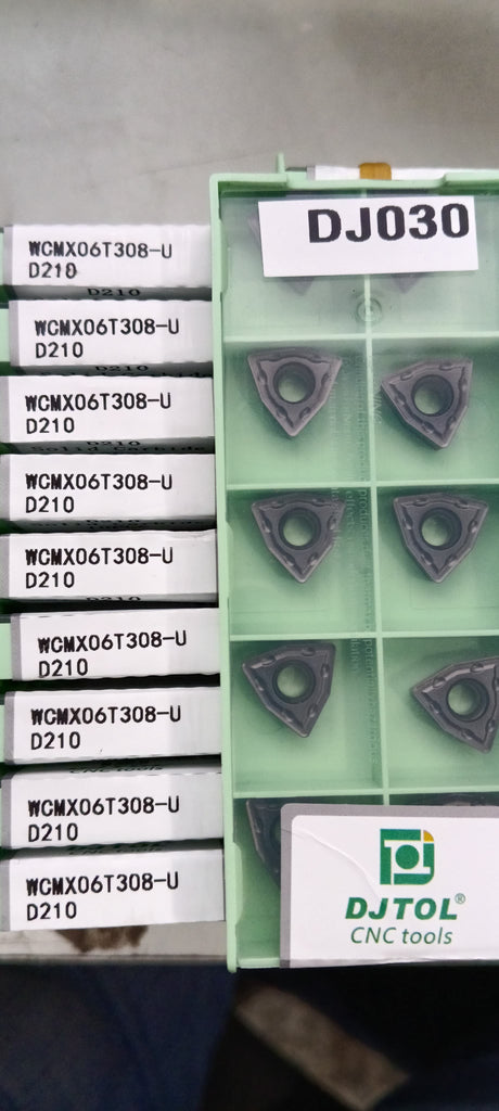 DJTOL WCMX06T308 CNC Router Inserts