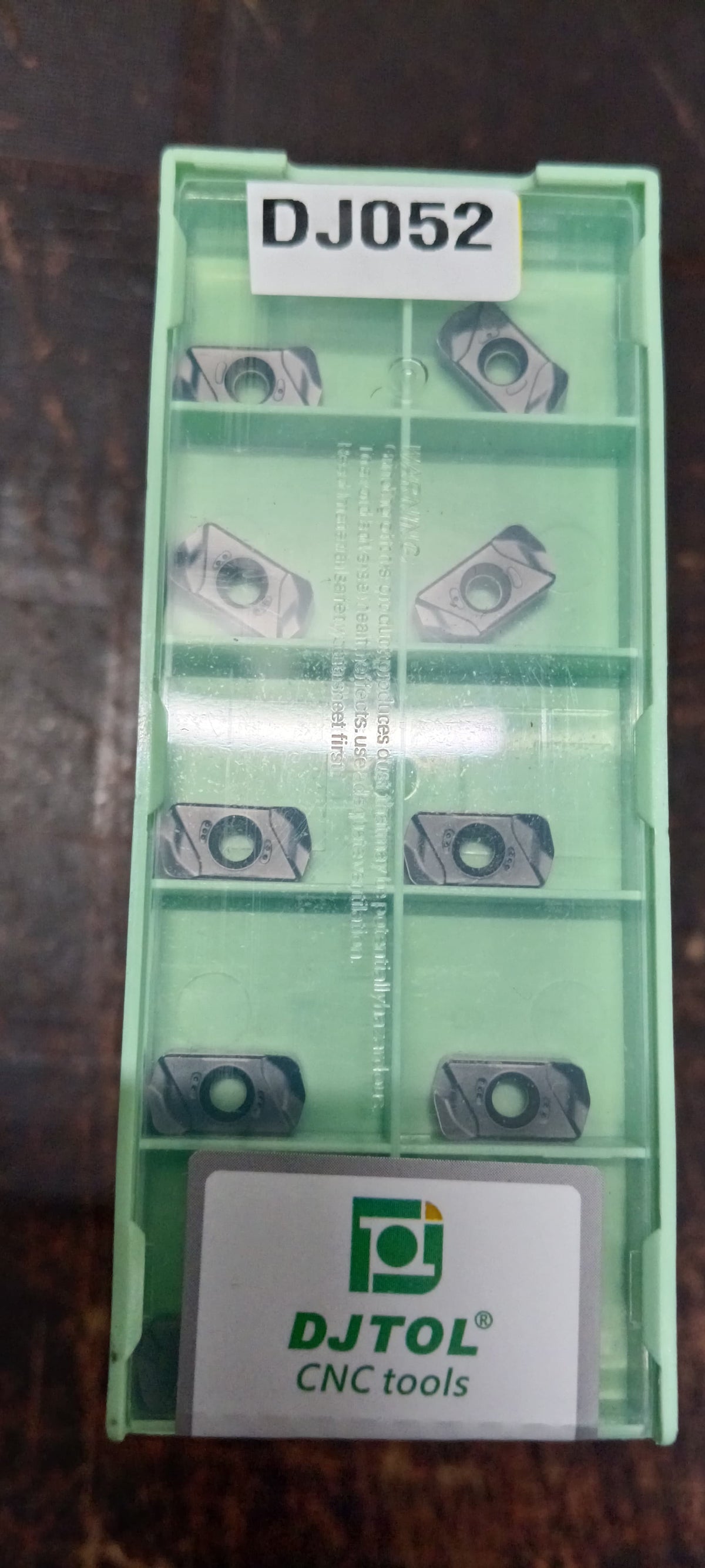 DJTOL CNC Carbide Router Inserts