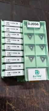 DJTOL TCMT CNC Carbide Inserts