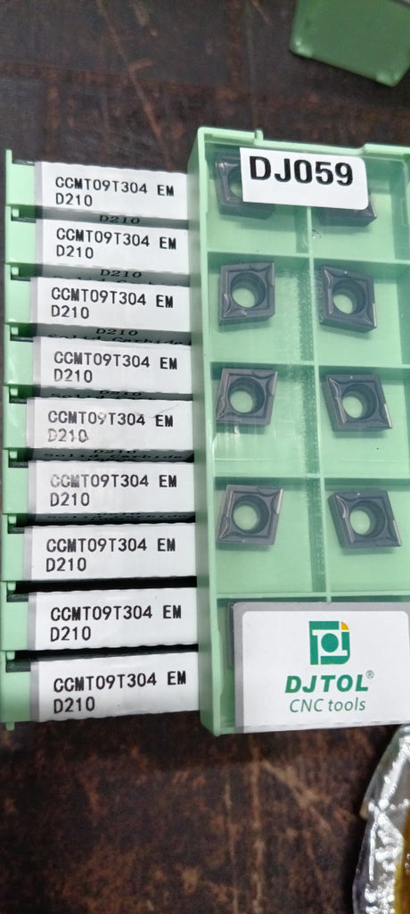 DJTOL CCMT 09T304 CNC Carbide Inserts