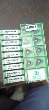 DJTOL TCMT 16T304 CNC Carbide Inserts