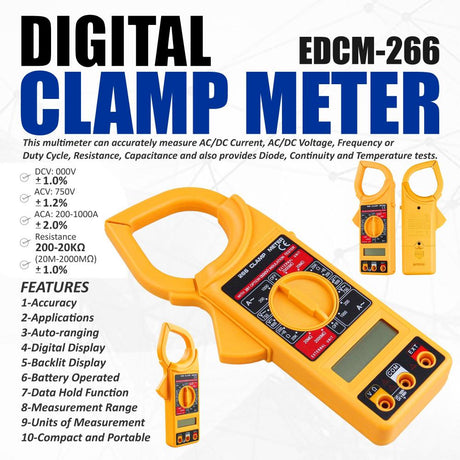 Eastman Digital Clamp Meter