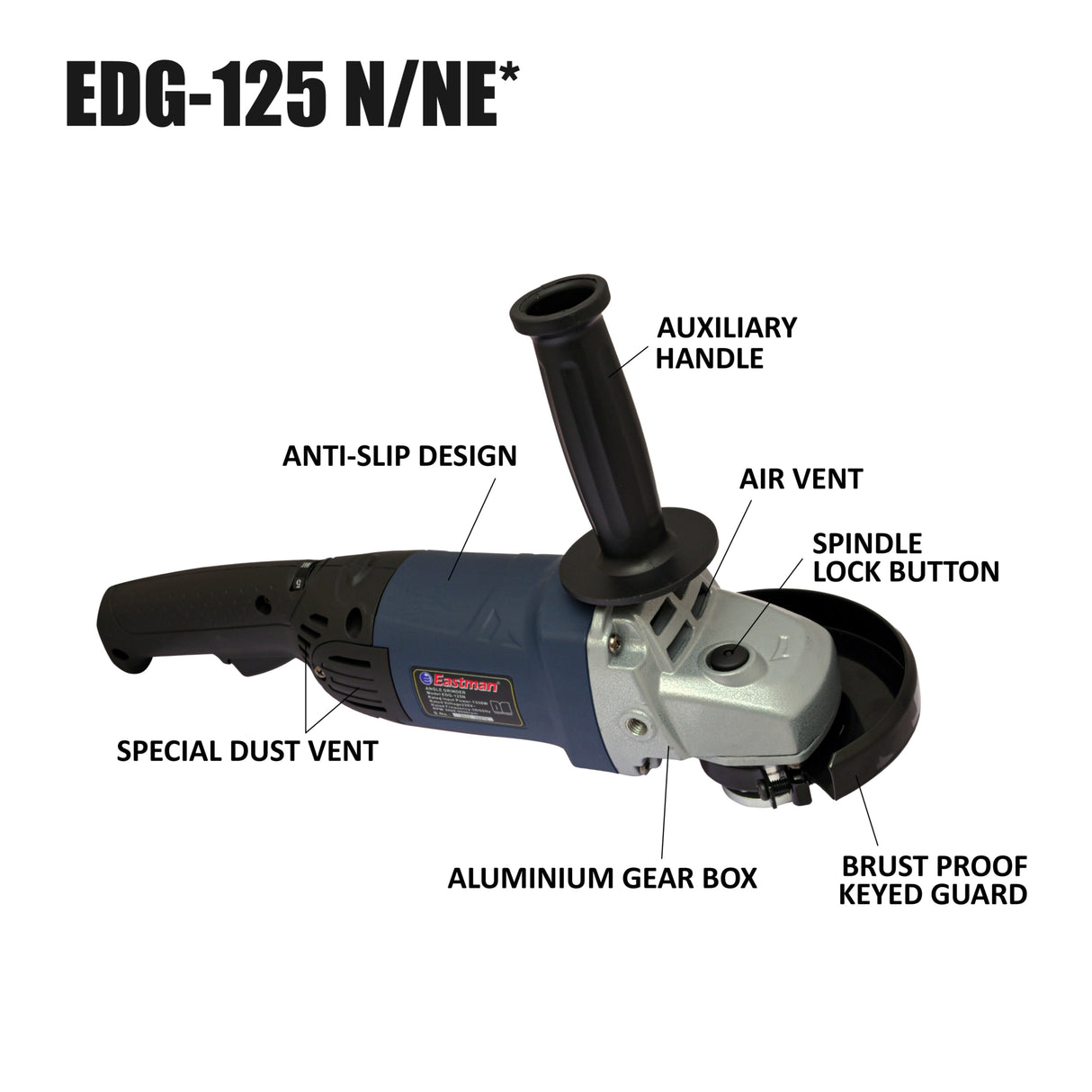 Dust extraction grinder