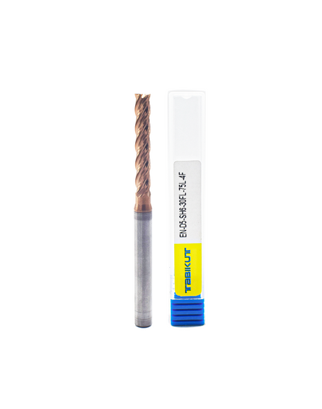 Tabikut EN-D5-SH6-30FL-75L-4F carbide endmill