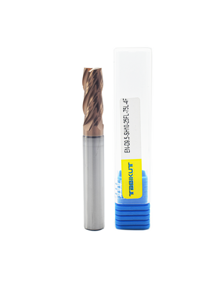 4-flute end mill