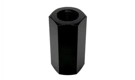 Black hex extension nut