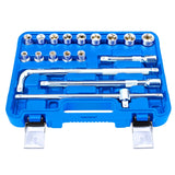 1/2 Inch Dr Hex Skt Set:e-618-n (Jrsdrive)