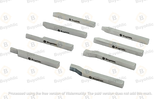 Lathe form cutting tools arranged diagonally