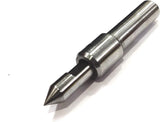 Spring-loaded tap guide center tool