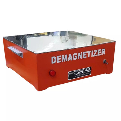 Table type industrial demagnetizer machine