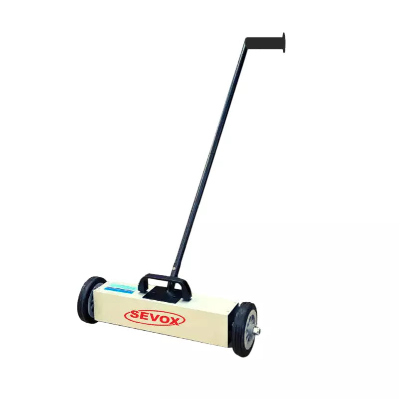 Industrial magnetic floor sweeper tool