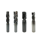 Four metal drill bits