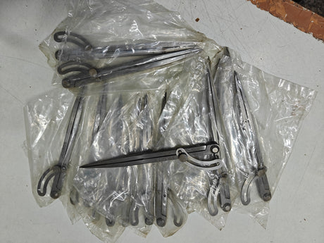 Set of metal tools