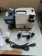 White machine with black components