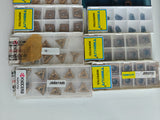 Assorted CNC inserts and tool holders combo pack