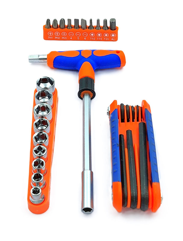 T-Handle Ratchet Wrench Set