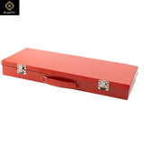 Red Metal Storage Box for Tools