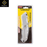 Buyohlic auto-loading folding utility knife in retail packaging