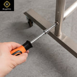 Hand Screwdriving Metal Table