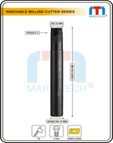 Indexable milling cutter