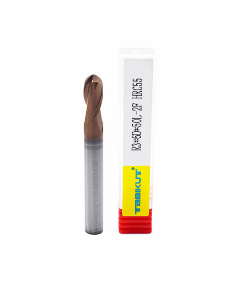 Buy 6mm Carbide Milling Cutter | Jaibros Ballnose Tool