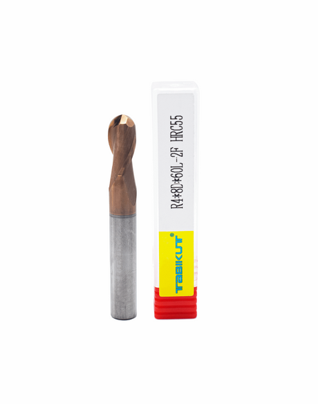 Buy 8mm Carbide Ballnose Drill Bit | Jaibros CNC Tools Online
