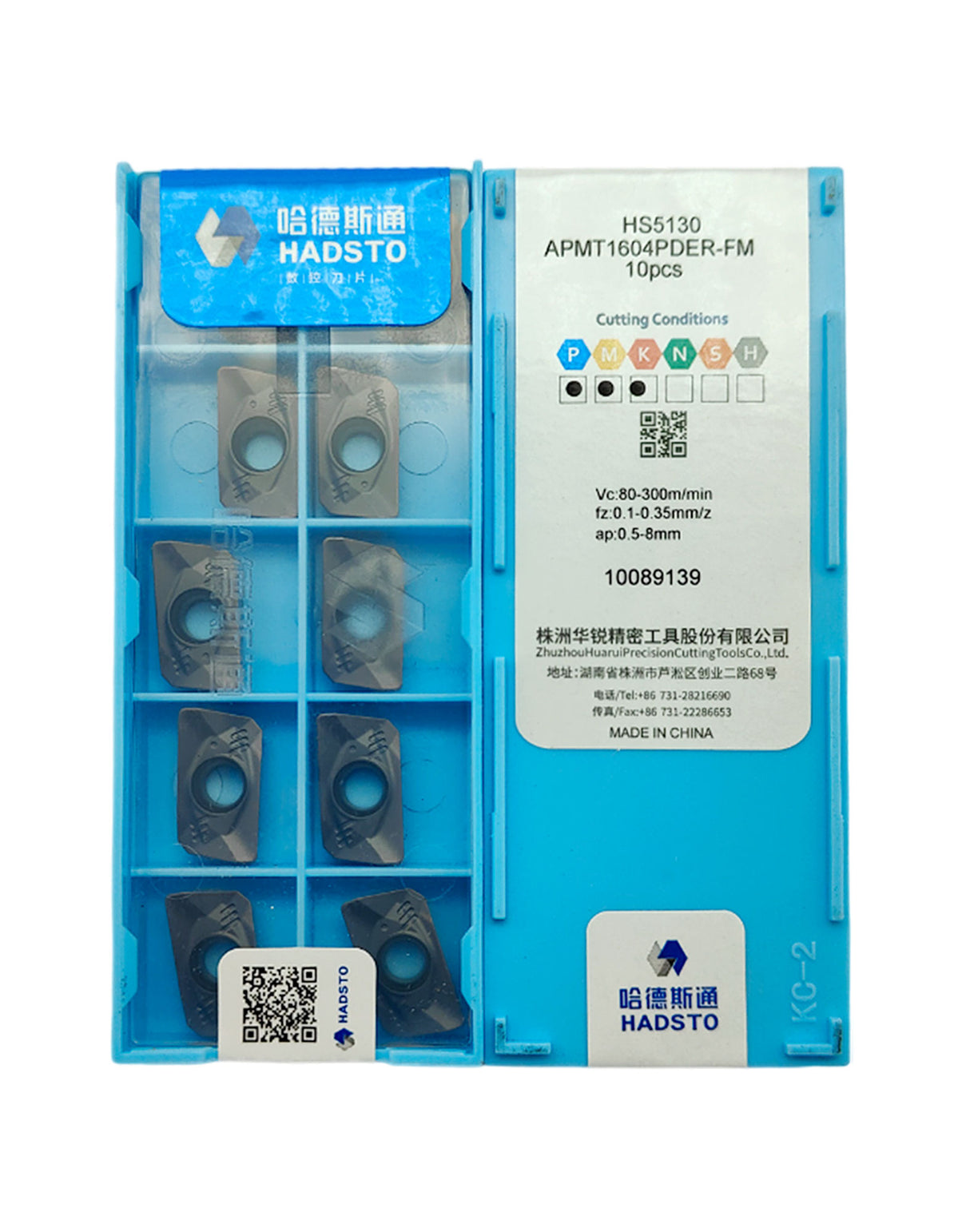  HADSTO HS5130 APMT1604PDER-FM milling inserts