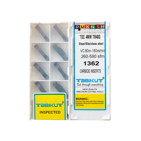 Packaging of carbide inserts 