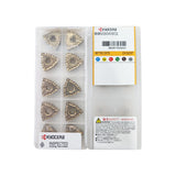 Packaged set of Kyocera cutting tool inserts