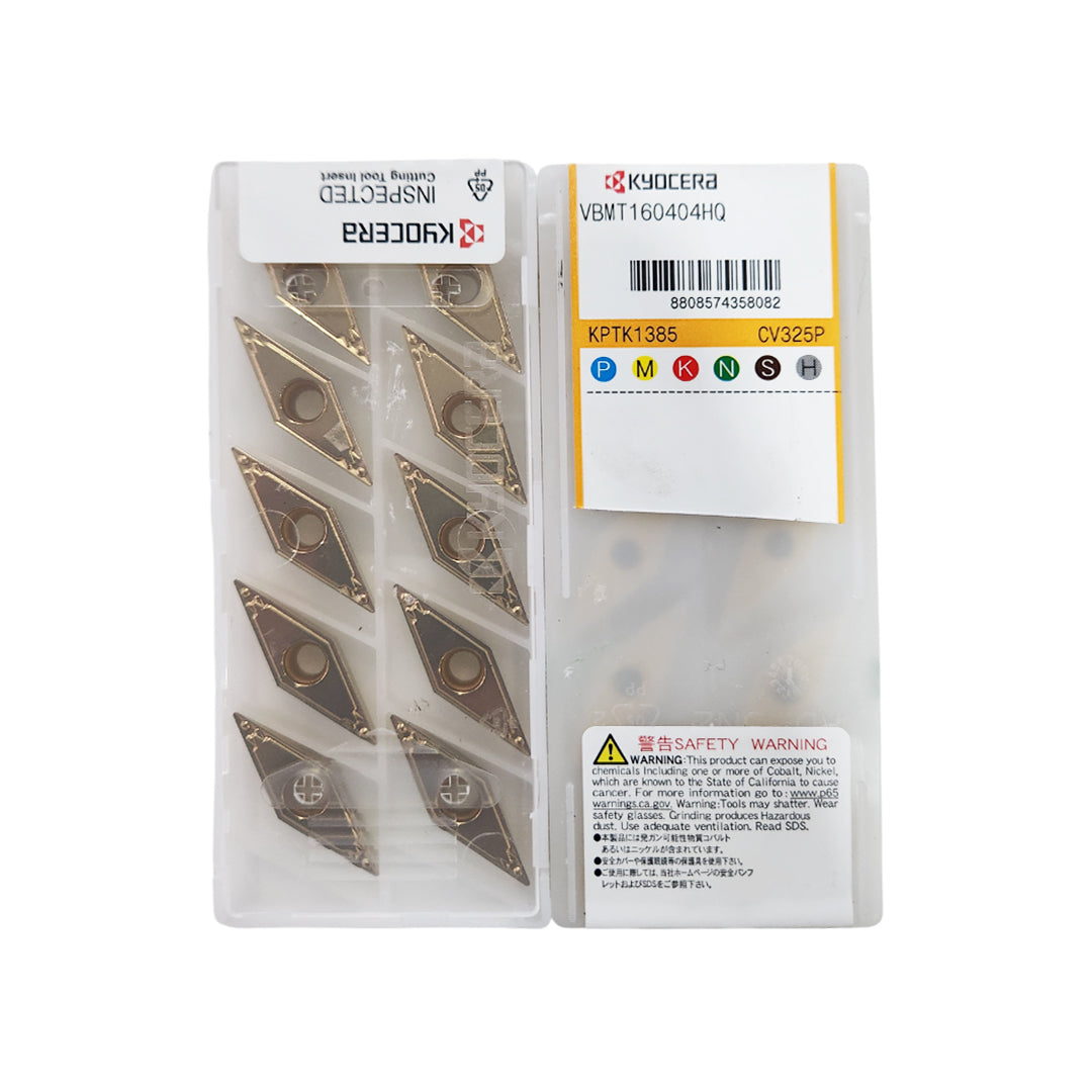 Packaged carbide cutting inserts 