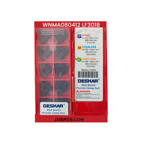 cutting tools with Deskar branding 
