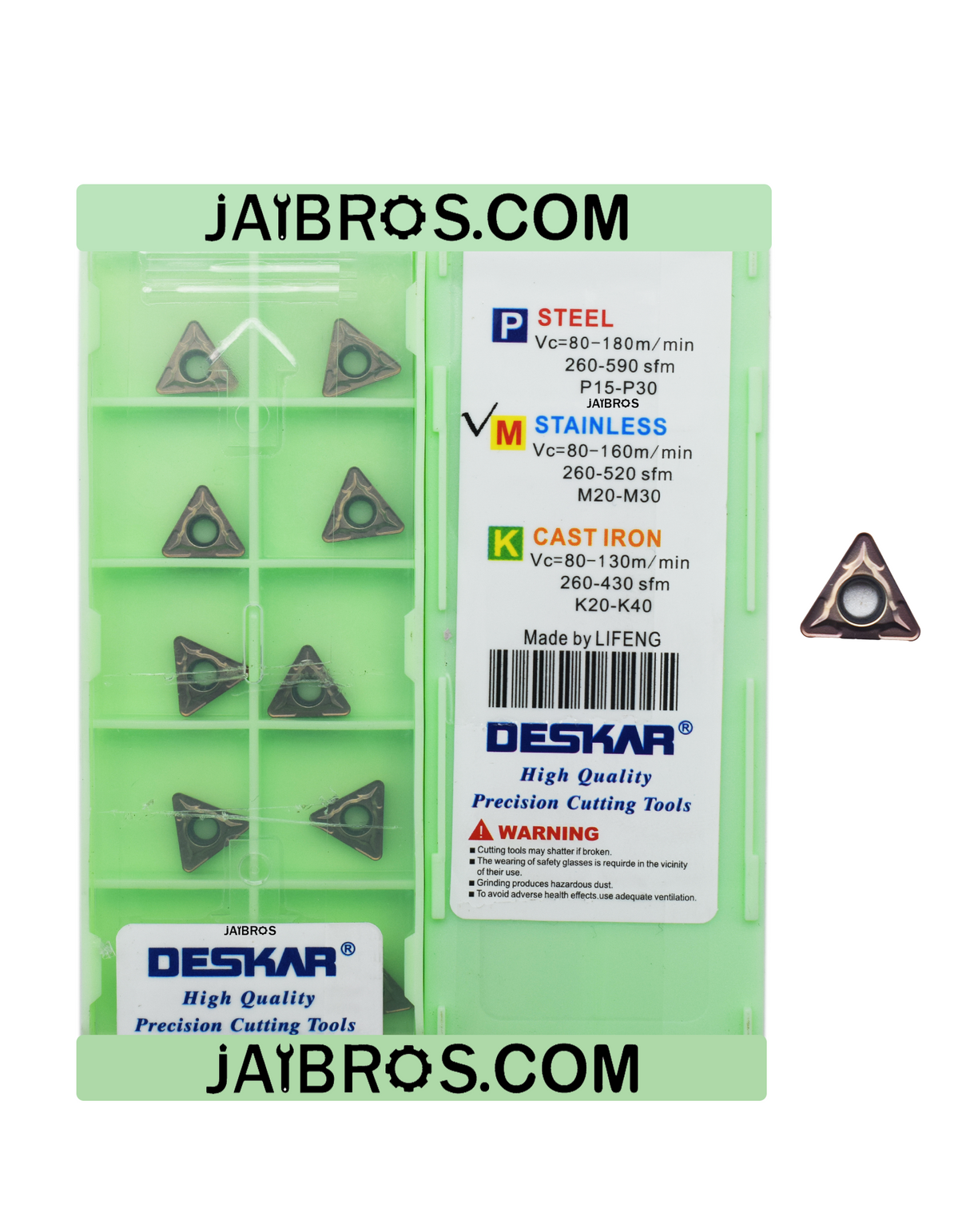 LF6118 carbide insert