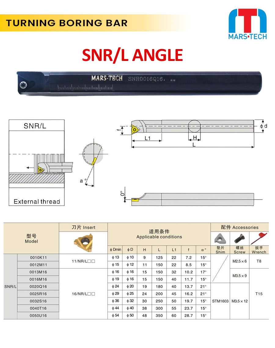 Jaibros Threading Bar with 16IR Insert – Buy Online Now