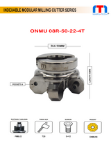Inserted milling cutter	