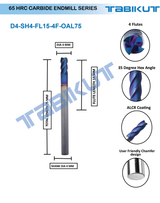 long carbide endmill