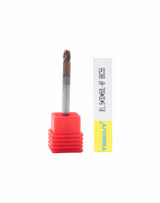 Fine 4-flute ball nose endmill