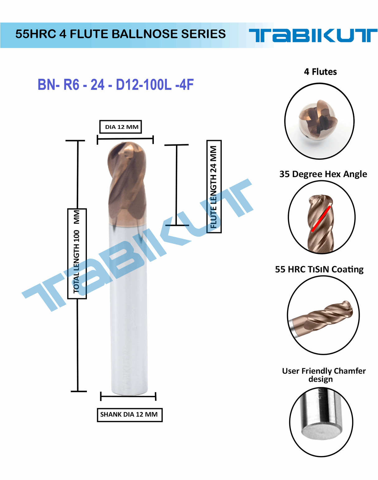 High-performance milling cutter