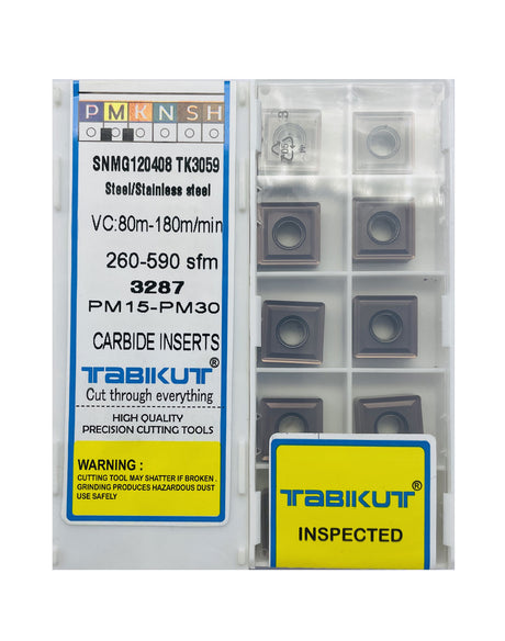 Square carbide inserts TK3059