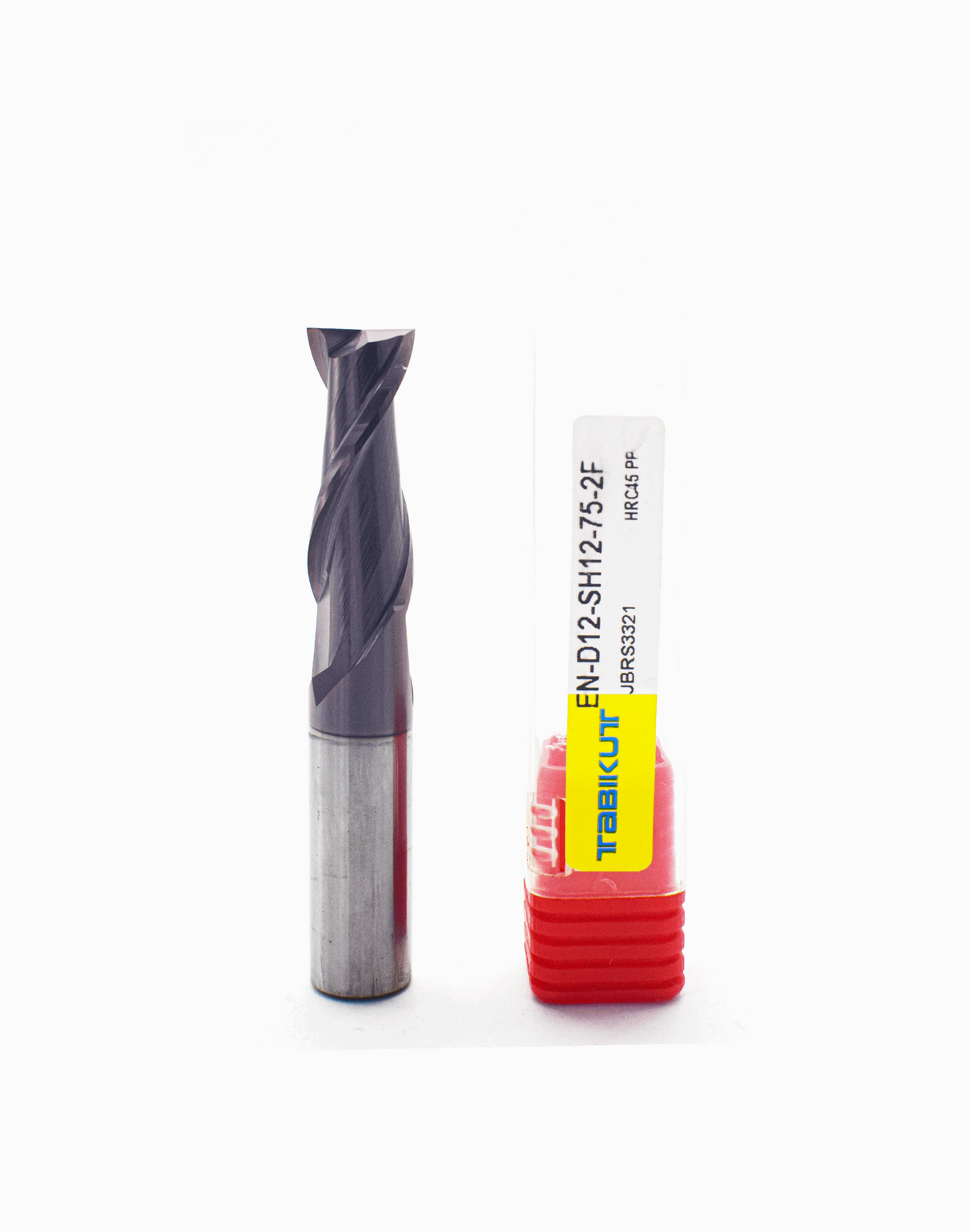 2-flute, 20mm carbide end mill