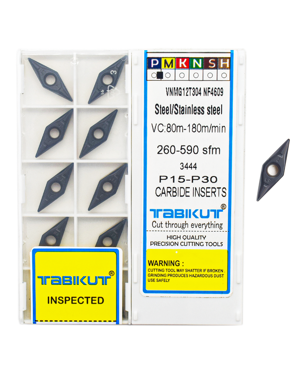 Tabikut VNMG12T304 NF4609 carbide inserts