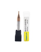 Tabikut 6mm Shank 1.5 mm Ballnose 4 Flute 55 HRC