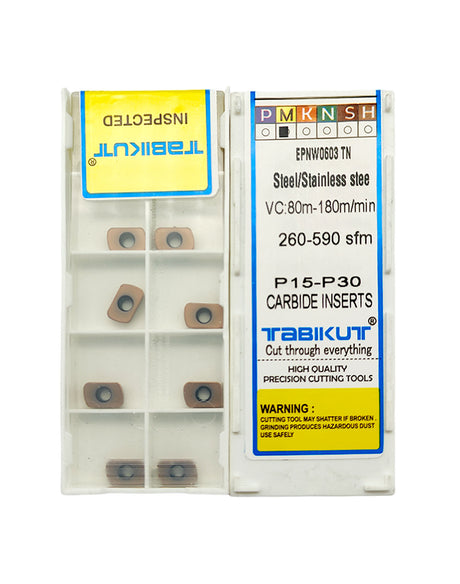 EPNW0603 TN carbide inserts